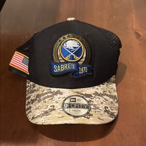 Buffalo Sabres Camo Youth Hat